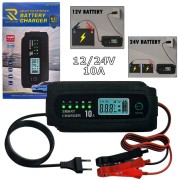 Интелигентно зарядно устройство RCHANG JMD-10 – 12/24V, 10A